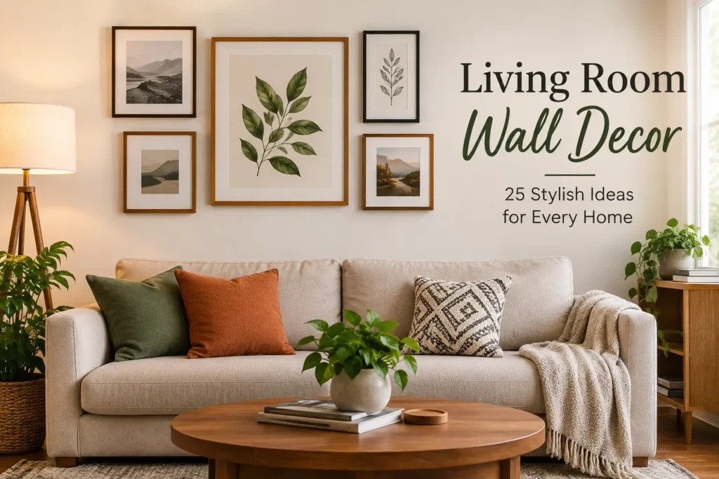 Living Room Wall Decor: 25 Stylish Ideas for Every Home living room wall decor