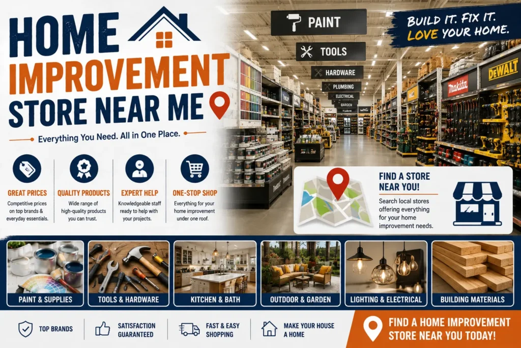 Home Improvement Store Near Me: How to Find the Best One