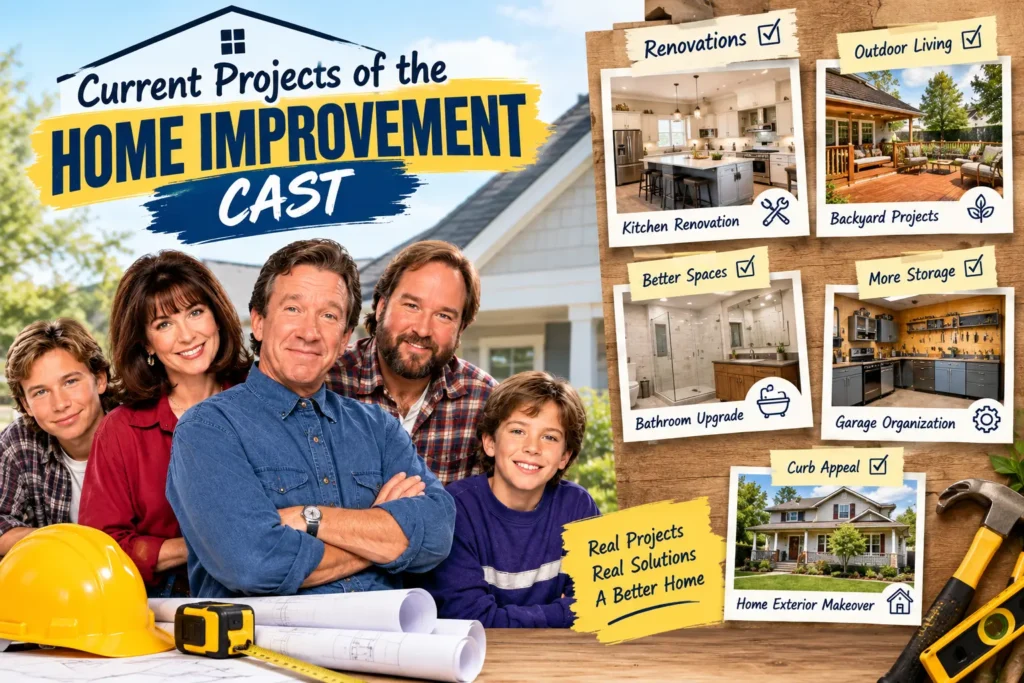 Current Projects of the Home Improvement Cast