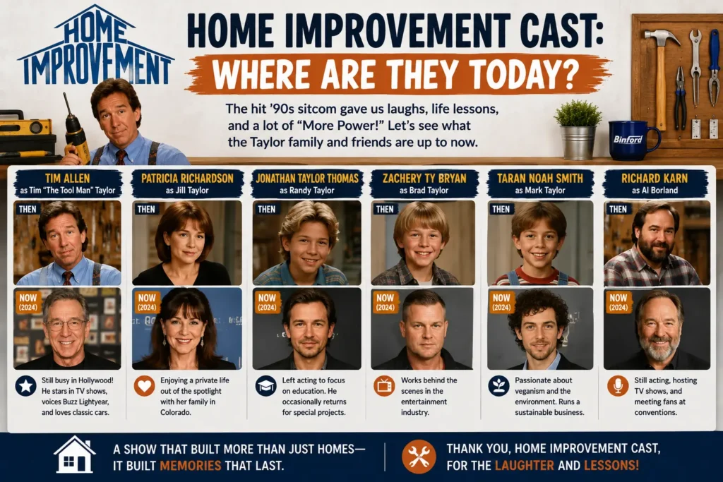Home Improvement Cast: Where Are They Today?